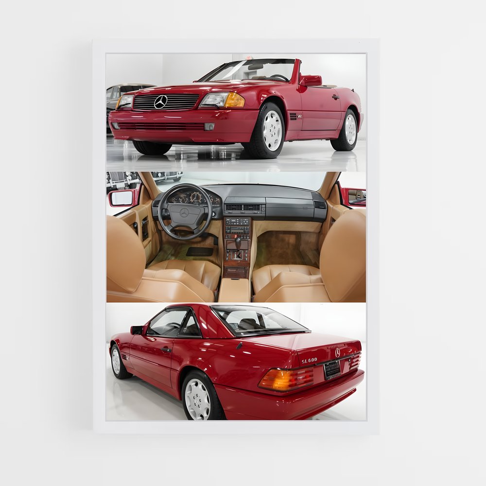 Poster Luxe à Bord – affiche Mercedes (vue 3)
